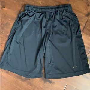 Black nike livestrong shorts